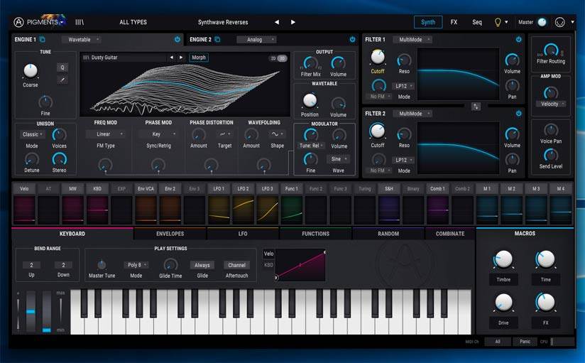 Arturia pigments vsti plugin presets and patches | 16 Sounds